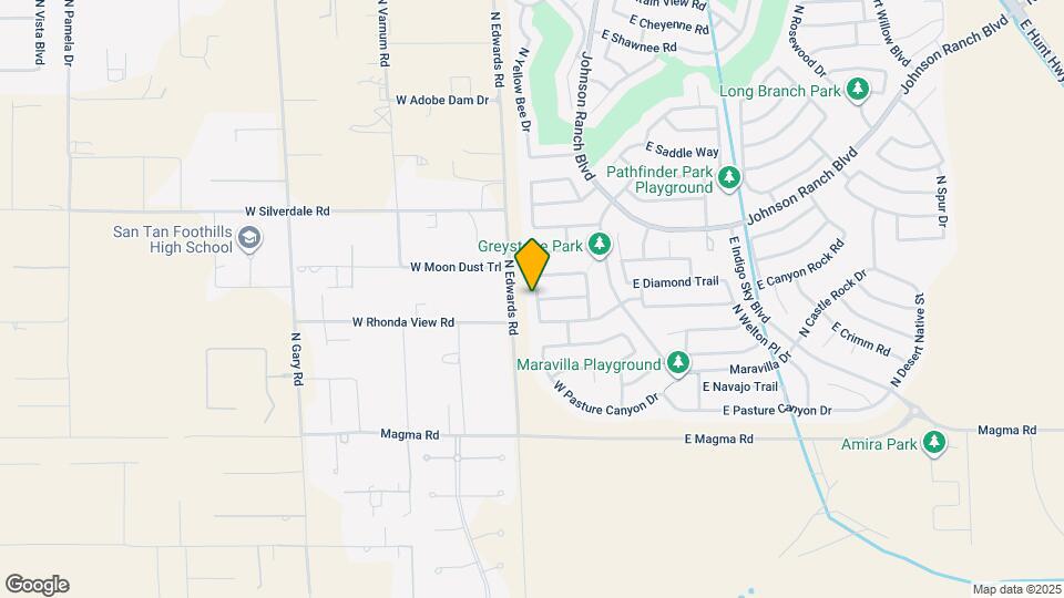 28364 N Desert Hills Dr Map and Location Details