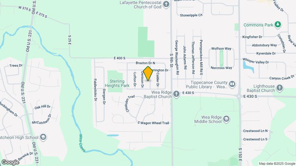 4128 Langley Dr Map and Location Details