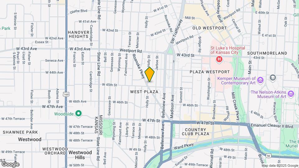 1114 W 45th St Map and Location Details
