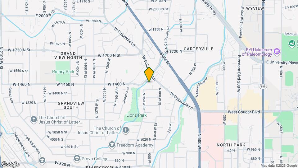 857 W Columbia Ln Map and Location Details