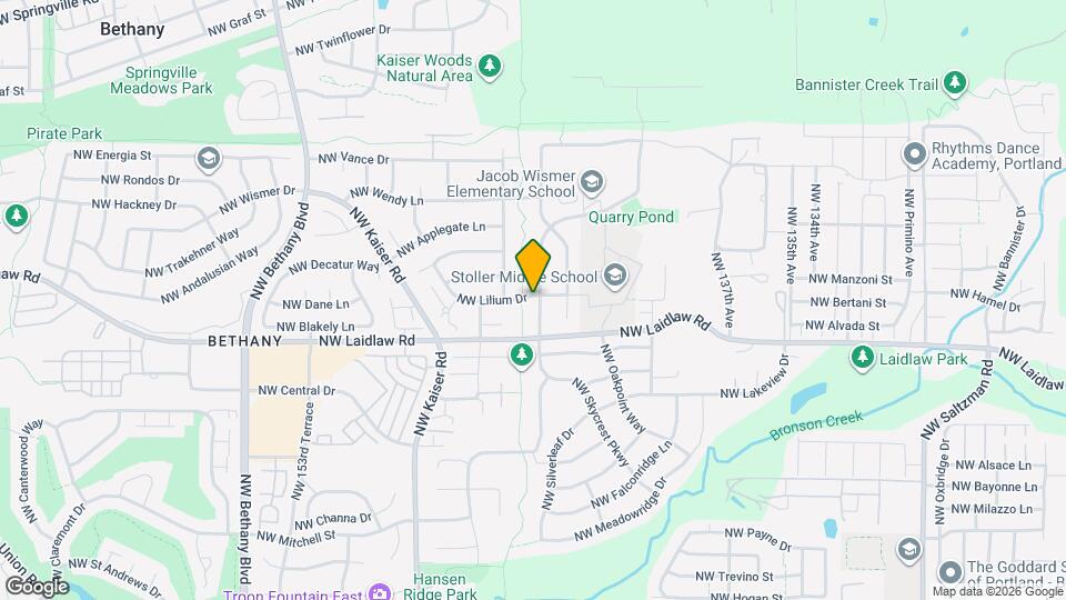 5187 NW Skycrest Pkwy Map and Location Details