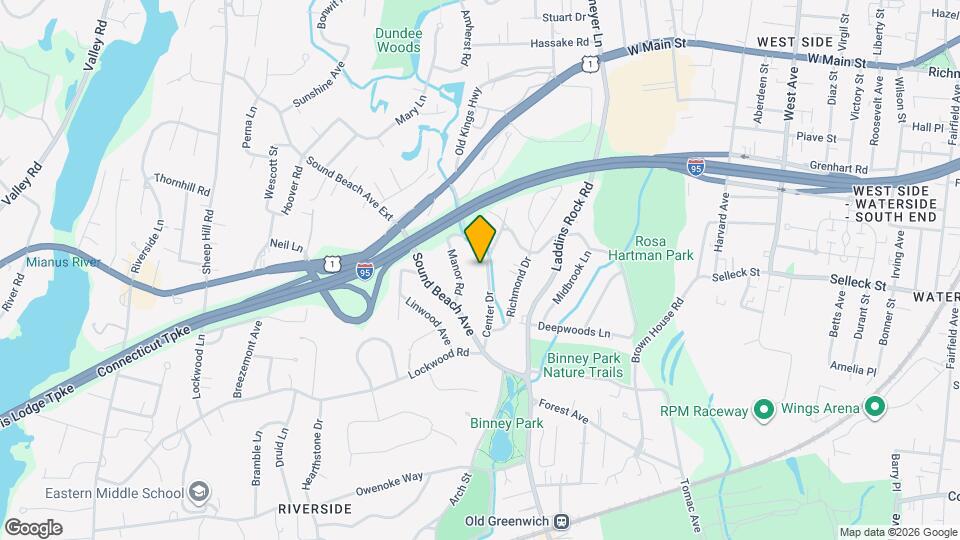 36 Center Dr Map and Location Details