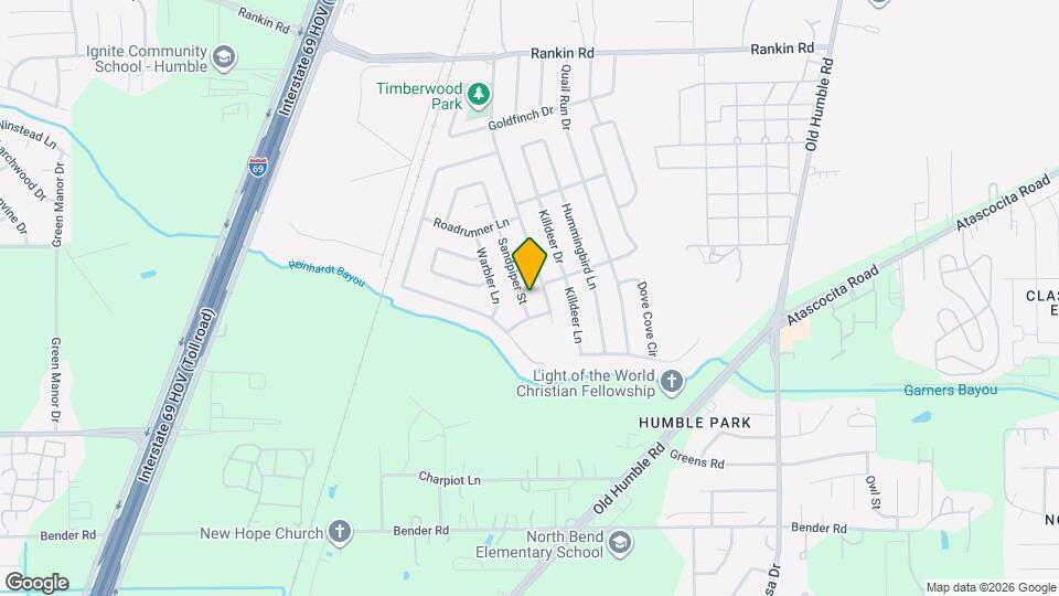 3027 Sandpiper St Map and Location Details