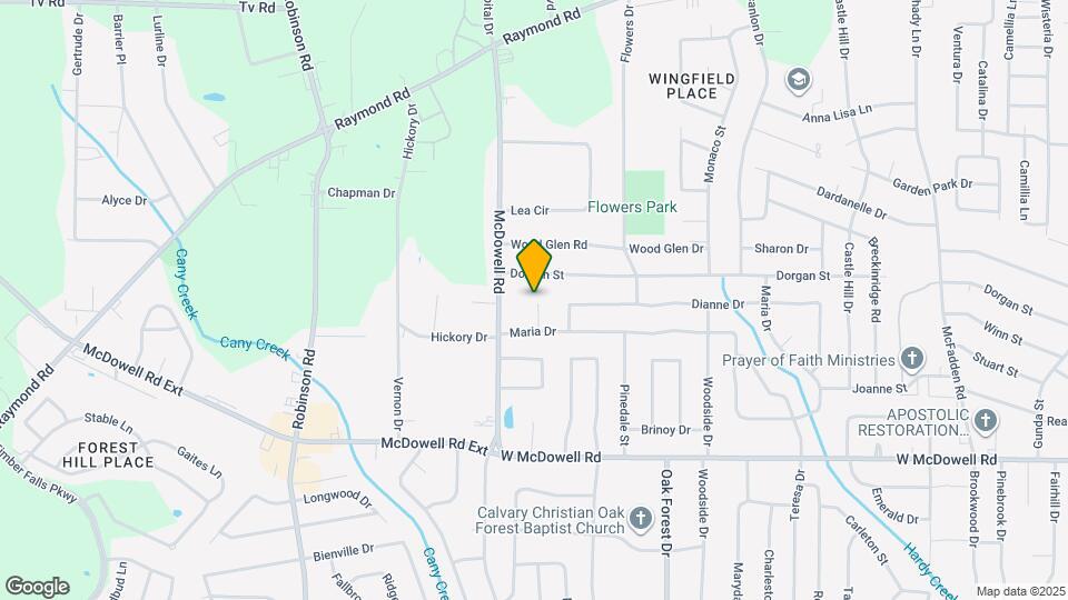 2645 Maria Terrace Mapa y Detalles de la Ubicación