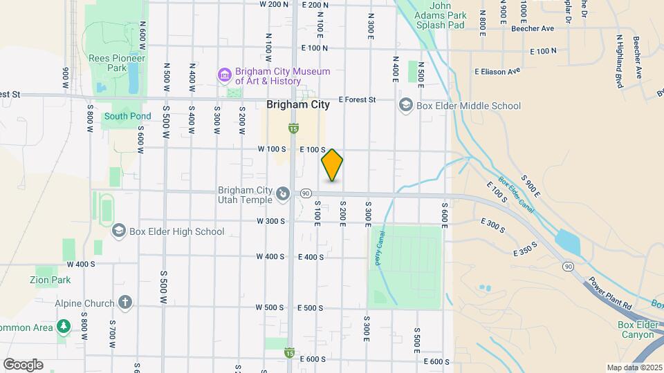 123 E 200 S-Unit -1 Map and Location Details