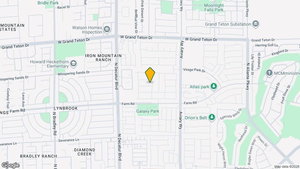 4508 Moon Hill Rock Ave Map and Location Details