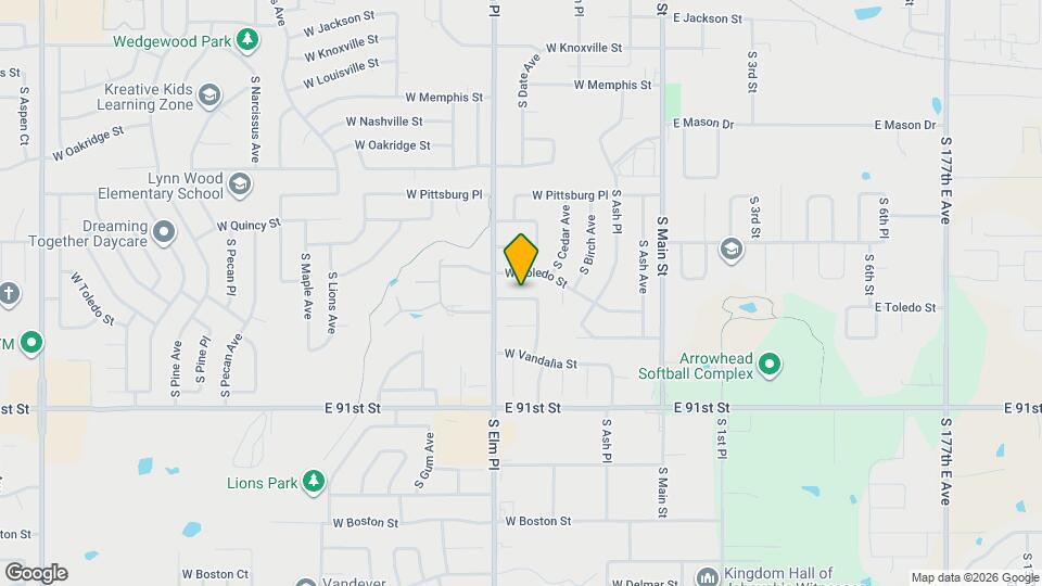 512 W Toledo Pl Map and Location Details