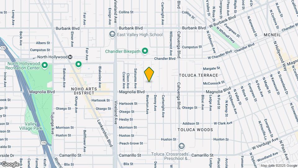 5229 Riverton Ave Map and Location Details