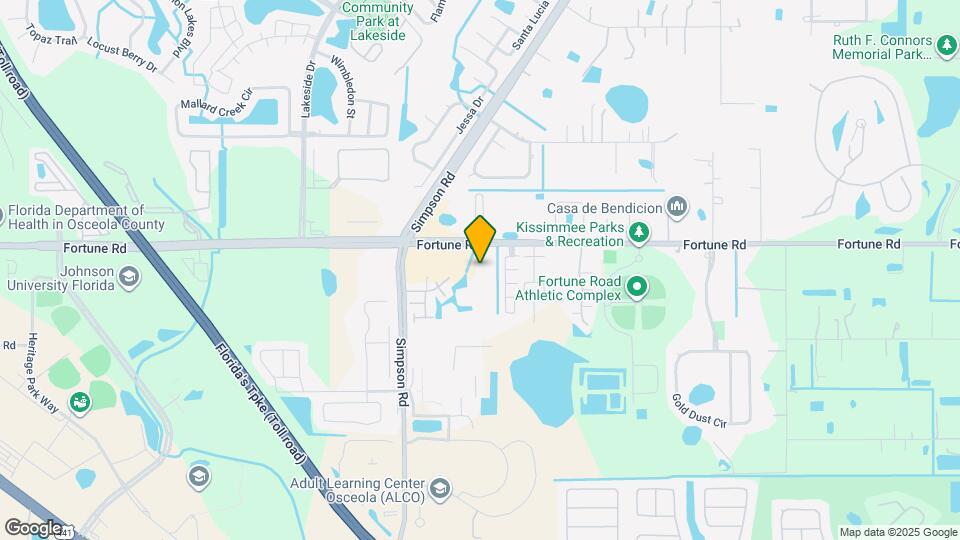 3Bdrm 2Bath Villa -- Gated Community of Harbor Town Map and Location Details