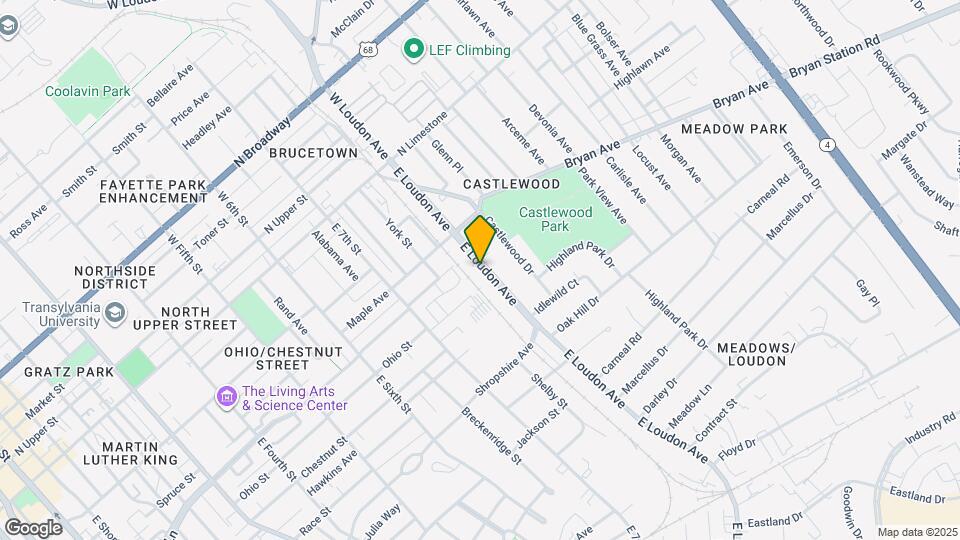 252 E Loudon Ave Map and Location Details