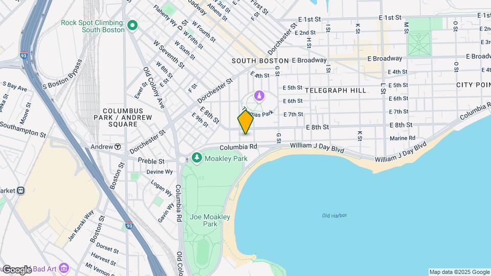 1306 Columbia Rd, Unit 3E Mapa y Detalles de la Ubicación