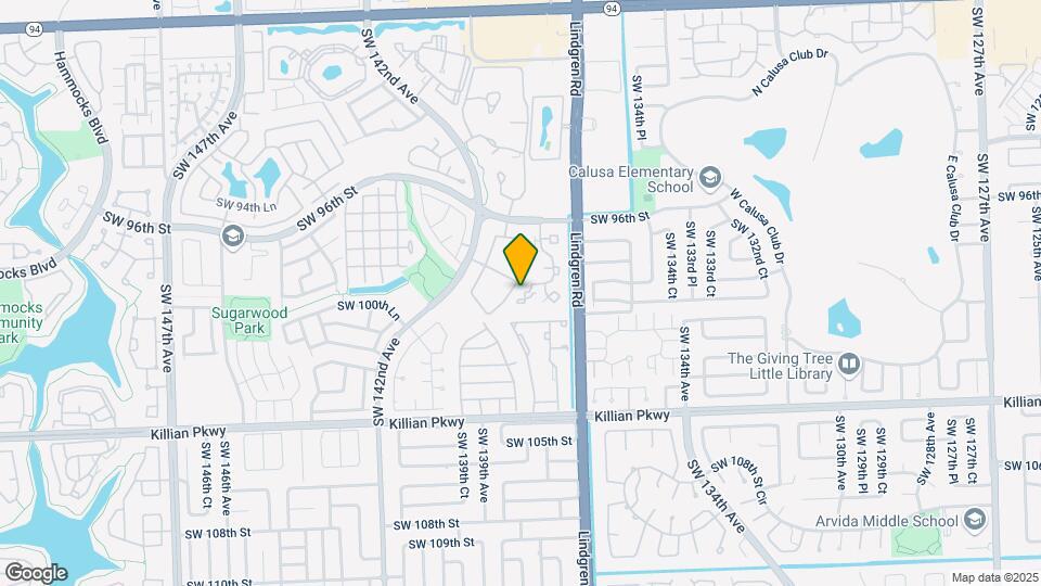 9766 SW 138th Ave Map and Location Details