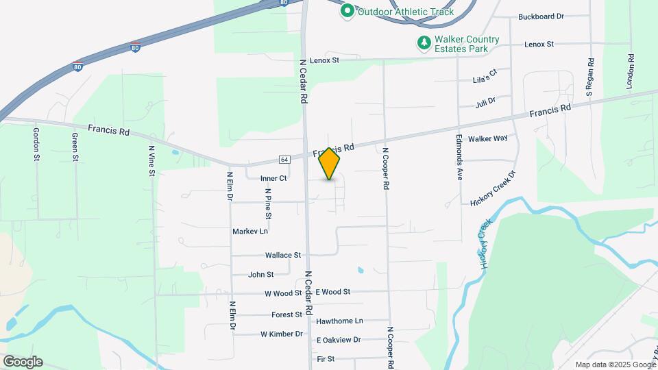 114 Town Crest Dr Map and Location Details