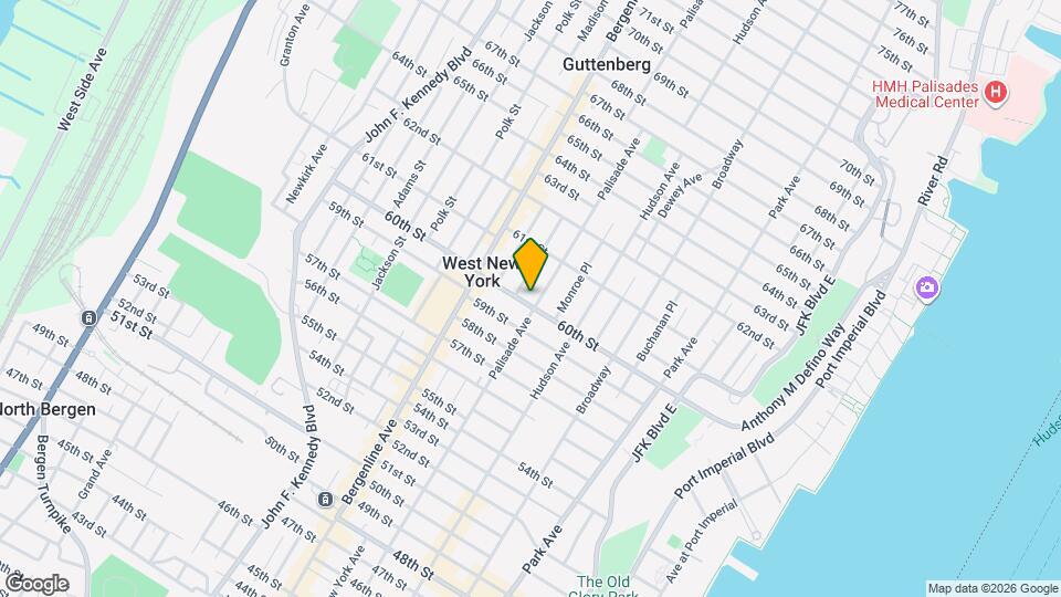 402 60th St Map and Location Details