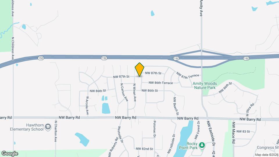 8620 N Crawford Ave Mapa y Detalles de la Ubicación