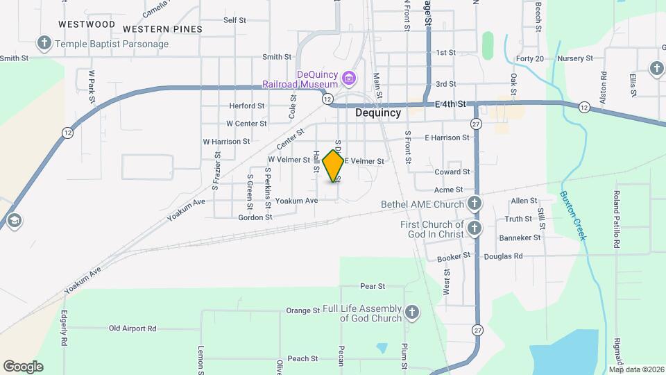 319 S Division St Map and Location Details