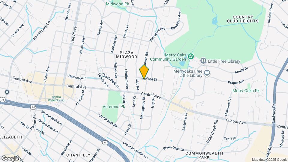 1641 Morningside Dr-Unit -1 Map and Location Details