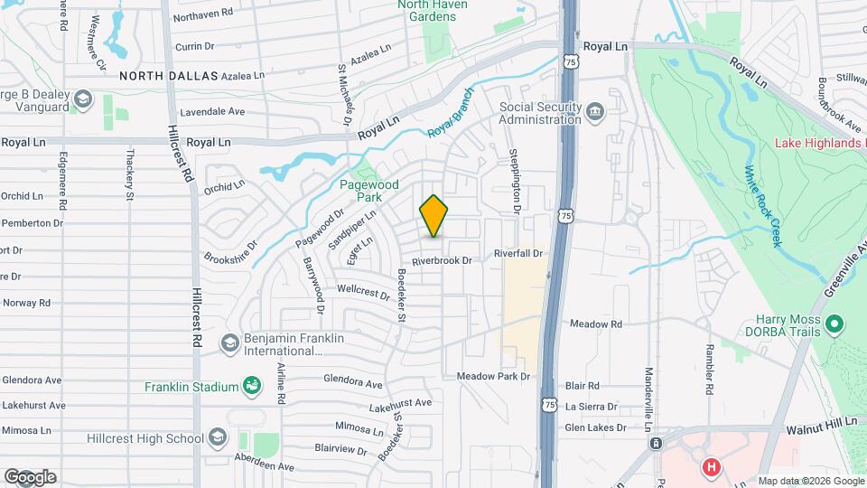 7617 Riverbrook Dr Map and Location Details