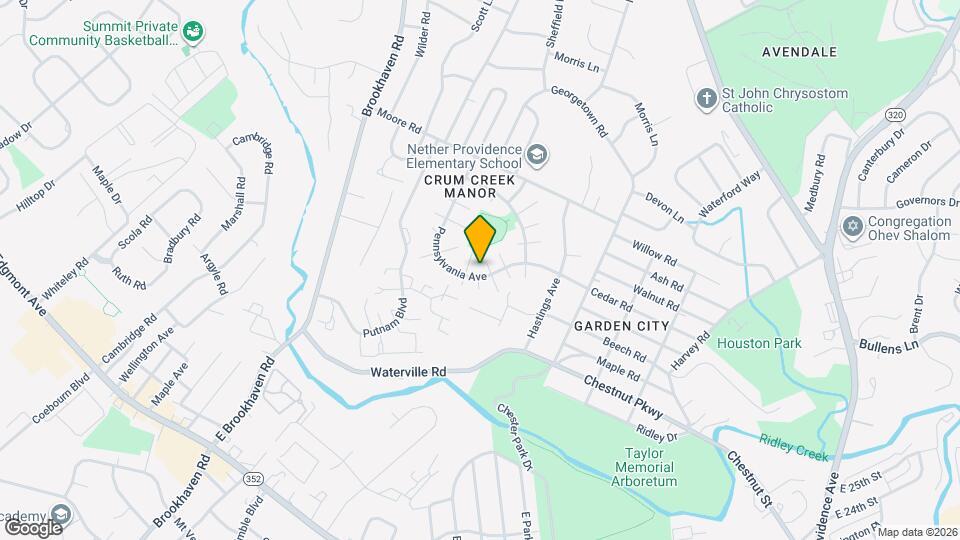 768 Pennsylvania Ave Map and Location Details