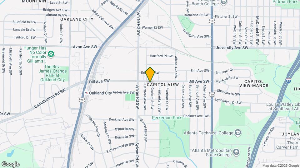 864 Dill Ave SW Map and Location Details