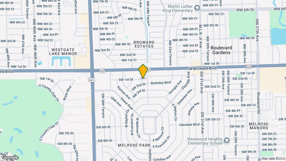 172 SW 35th Terrace Map and Location Details