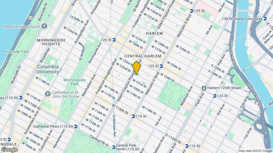 162 W 122nd St Map and Location Details