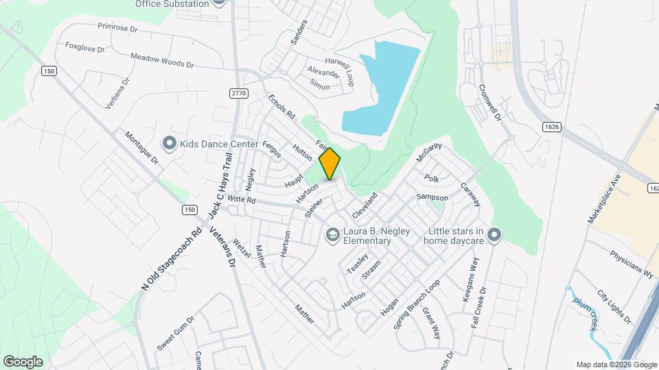 6126 Hartson Map and Location Details