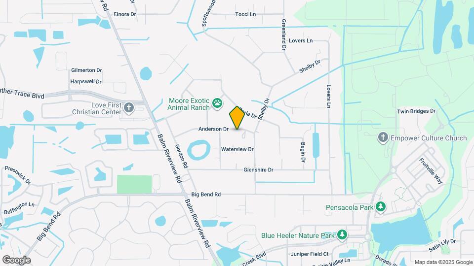 12111 Anderson Dr Map and Location Details