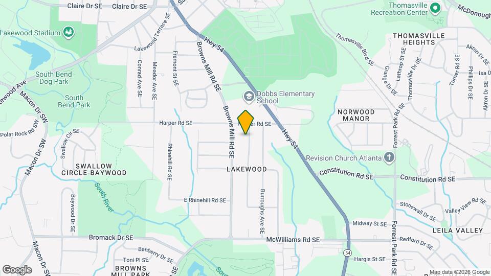 2135 Jernigan Dr SE Map and Location Details