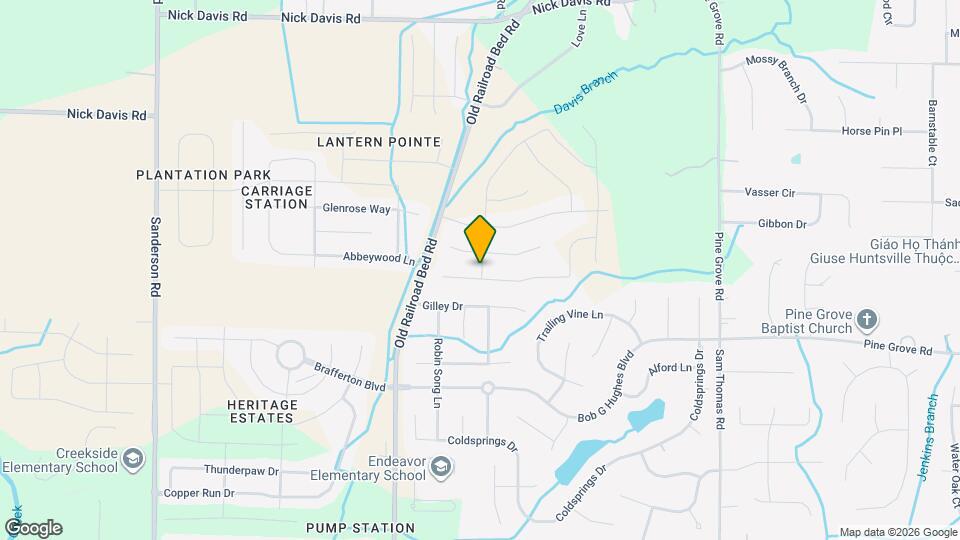 344 Sandy Oak Dr Map and Location Details