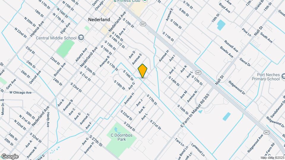 832 S 15th St Map and Location Details