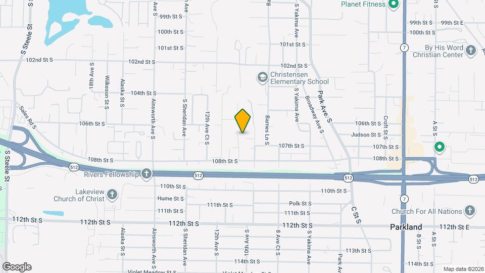 10617-10617 10th Ave Ct S Map and Location Details