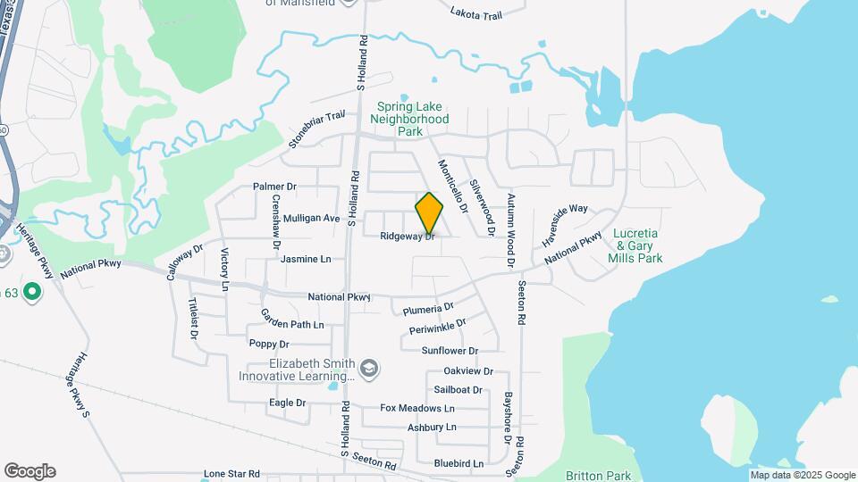 4514 Ridgeway Dr Map and Location Details
