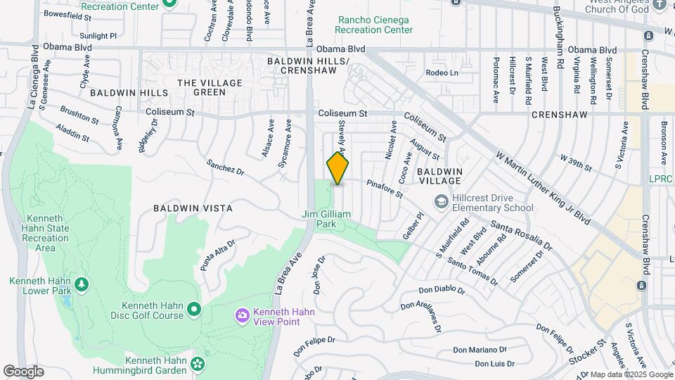 4021 Stevely Ave Map and Location Details