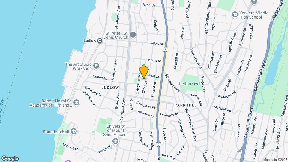 17 Cliff Ave Mapa y Detalles de la Ubicación