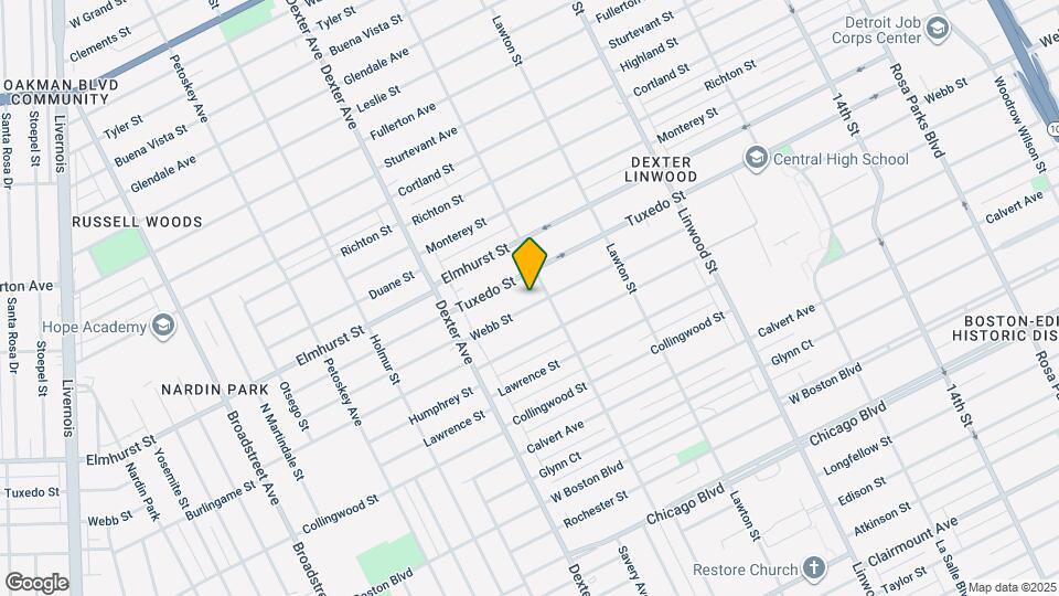 3224 Webb St Mapa y Detalles de la Ubicación