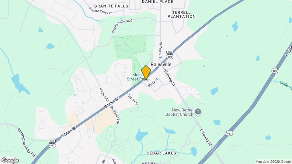 121 S Main St Map and Location Details