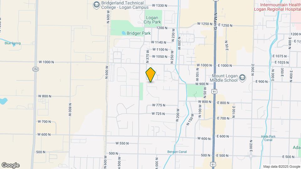 363 W 880 N Map and Location Details