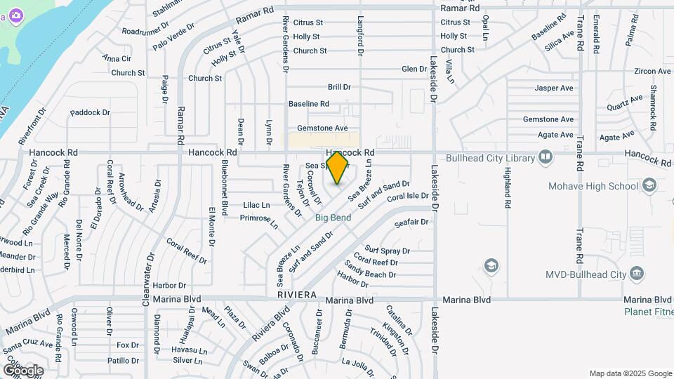 1803 Rollando Dr Map and Location Details