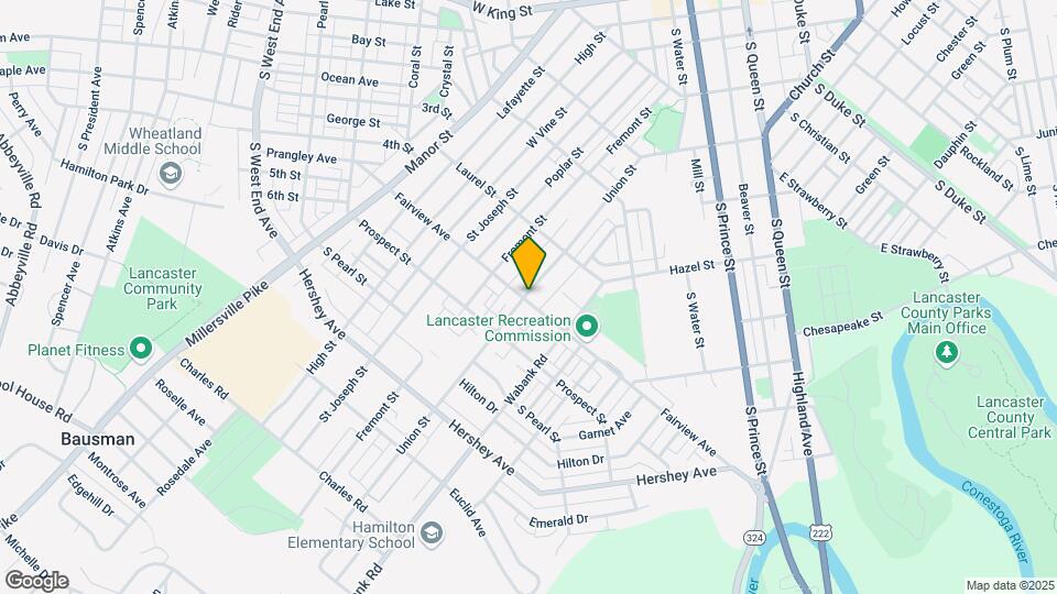 401 Fairview Ave Mapa y Detalles de la Ubicación