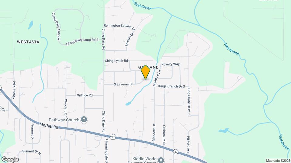 3412 E Laverne Dr Map and Location Details