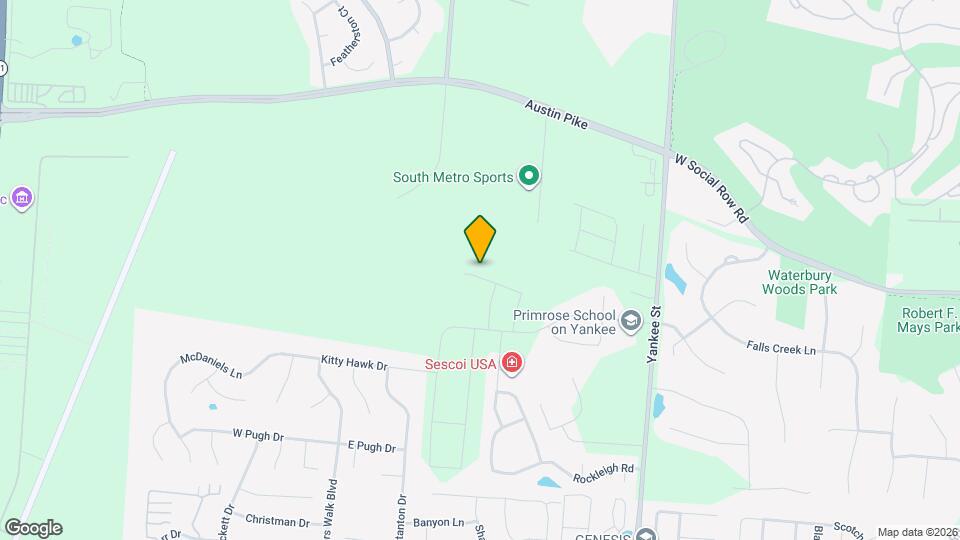 1701 Glade Valley Dr Map and Location Details