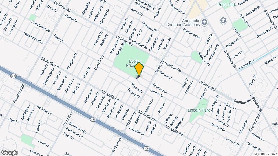 4634 Weir Dr Map and Location Details