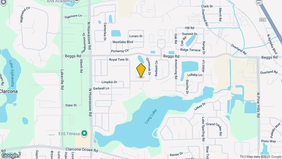7446 Groveoak Dr Map and Location Details
