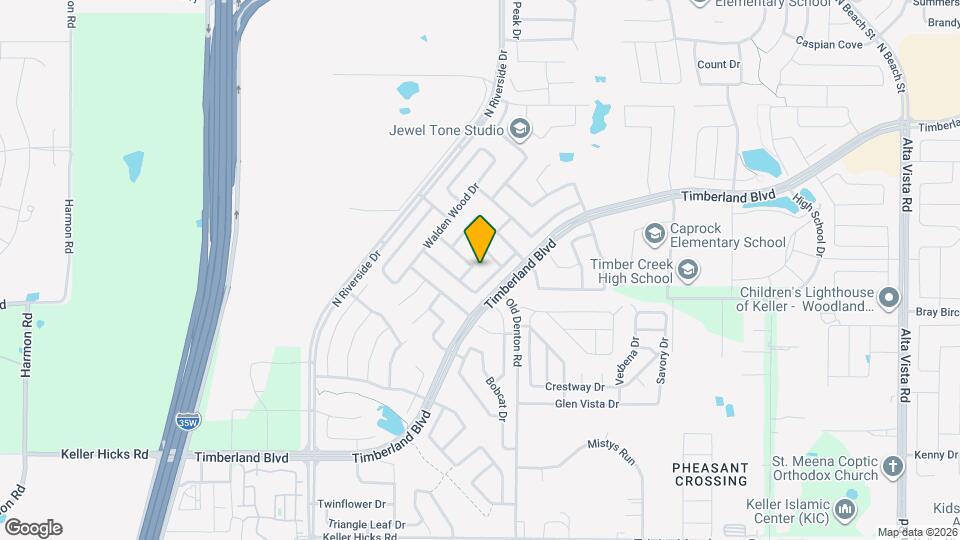 12016 Ringtail Dr Mapa y Detalles de la Ubicación