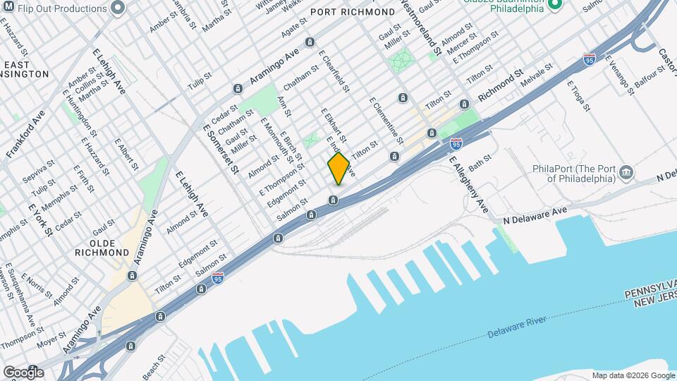 2958 Richmond St Map and Location Details