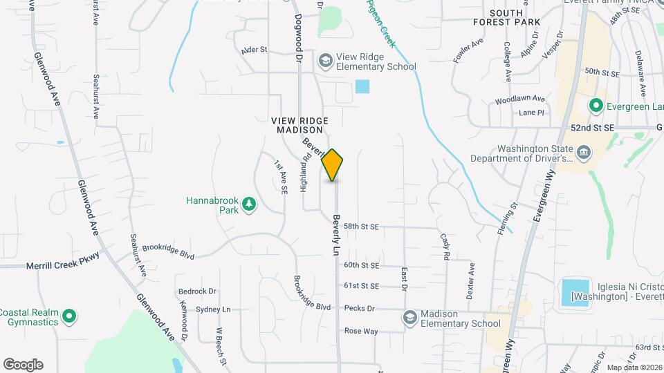 5616 Beverly Ln Map and Location Details