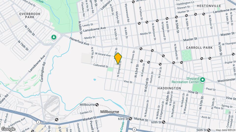 412 N Simpson St Mapa y Detalles de la Ubicación