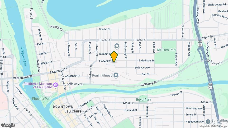 1146 Bellevue Ave-Unit -C Map and Location Details