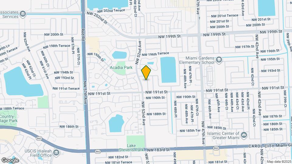 19220 NW 51st Ave Map and Location Details